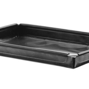 HENDI Hochgeschwindigkeits-Backblech, Antihaftbeschichtung, verstärkt, HENDI, Schwarz, 290x190x(H)30mm