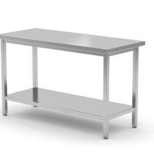 HENDI Zentraler Arbeitstisch – verschraubt, HENDI, Profi Line, 1400x700x(H)850mm