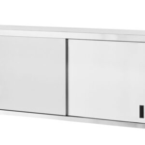 HENDI Hängeschrank – verschweißt, mit Schiebetüren, HENDI, Profi Line, 1200x400x(H)600mm