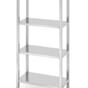 HENDI Lagerregal mit 4 Regalen – verschraubt, HENDI, Kitchen Line, 800x400x(H)1800mm