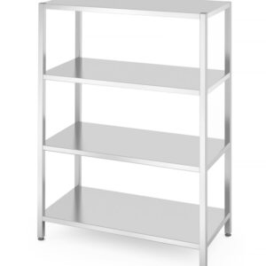 HENDI Lagerregal mit 4 Regalen – verschraubt, HENDI, Kitchen Line, 1200x600x(H)1800mm