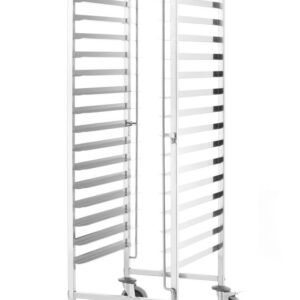 HENDI Räumwagen , HENDI, Kitchen Line, Silber, 470x620x(H)1735mm