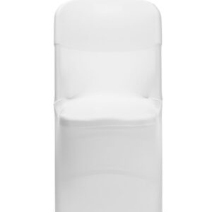 HENDI Klappstuhlbezug, HENDI, 810965 & 910989, Weiß, 540x440x(H)840mm