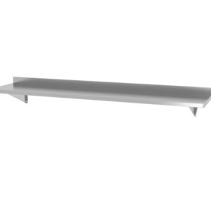 HENDI Wandablage, mit 2 Halterungen, HENDI, 1400x300x(H)250mm