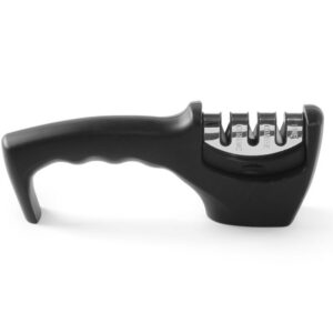 HENDI Messerschärfer, HENDI, Schwarz, 200x46x(H)75mm