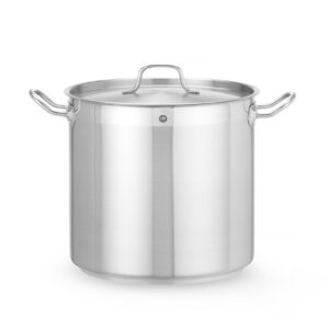 HENDI Schmortopf hoch - mit Deckel, HENDI, Profi Line, 15,9L, ⌀280x(H)260mm