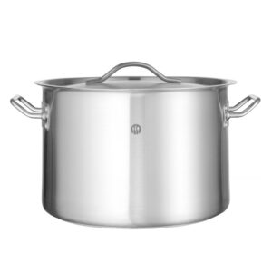 HENDI Kochtopf, mittel - mit Deckel, HENDI, Budget Line, 14L, ⌀300x(H)200mm