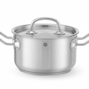 HENDI Kochtopf, mittel - mit Deckel, HENDI, Kitchen Line, 1,8L, ⌀160x(H)95mm