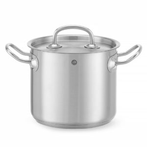 HENDI Kochtopf, hoch - mit Deckel, HENDI, Kitchen Line, 32L, ⌀360x(H)320mm