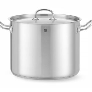 HENDI Kochtopf, hoch - mit Deckel, HENDI, Kitchen Line, 13,5L, ⌀280x(H)220mm