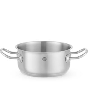 HENDI Kochtopf, niedrig - ohne Deckel, HENDI, Kitchen Line, 1,4L, ⌀160x(H)75mm