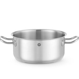 HENDI Kochtopf, niedrig - ohne Deckel, HENDI, Kitchen Line, 2,9L, ⌀200x(H)95mm