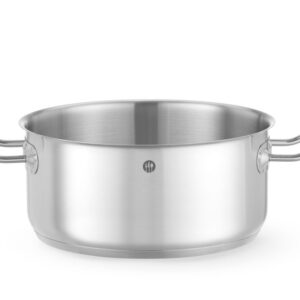 HENDI Kochtopf, niedrig - ohne Deckel, HENDI, Kitchen Line, 4,9L, ⌀240x(H)110mm