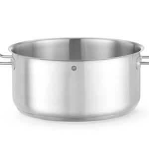 HENDI Kochtopf, niedrig - ohne Deckel, HENDI, Kitchen Line, 11,9L, ⌀320x(H)150mm