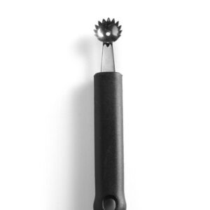 HENDI Kugelausstecher geriffelt, HENDI, Schwarz, (L)150mm