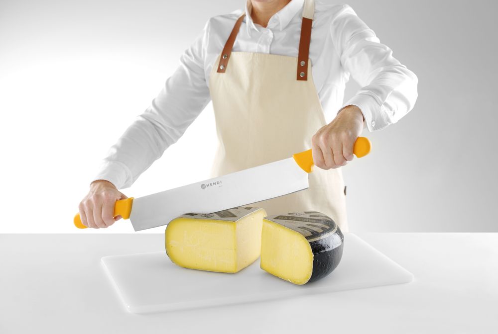 HENDI Käsemesser mit Doppelgriff, HENDI, Orange, (L)655mm – Bild 2