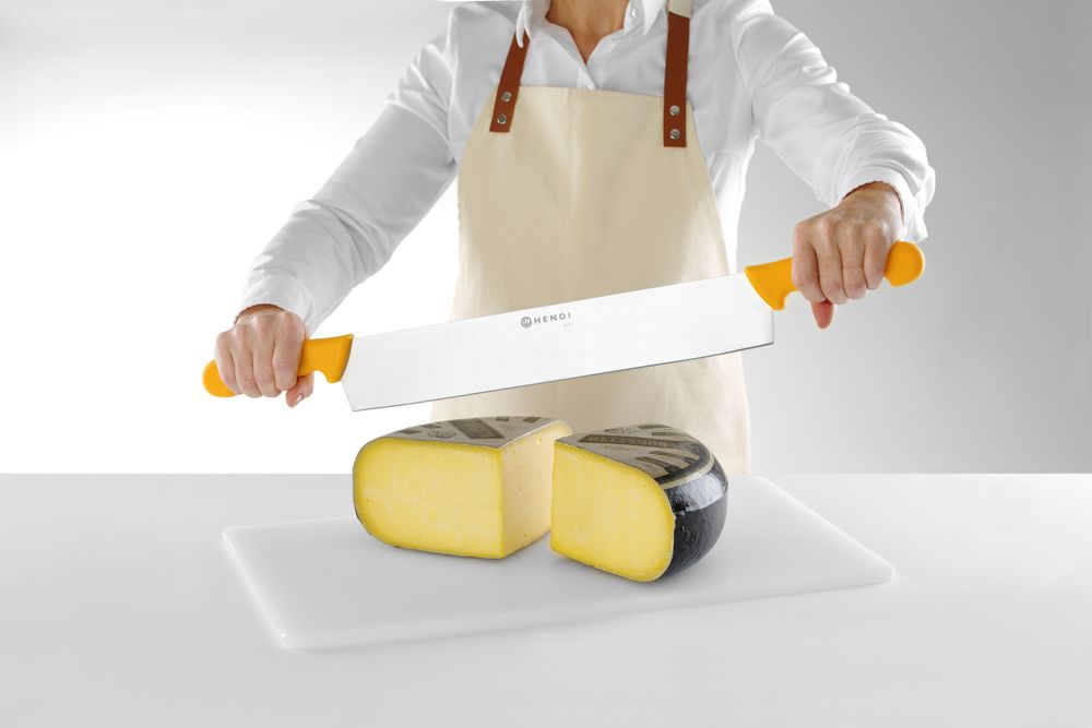 HENDI Käsemesser mit Doppelgriff, HENDI, Orange, (L)655mm – Bild 3