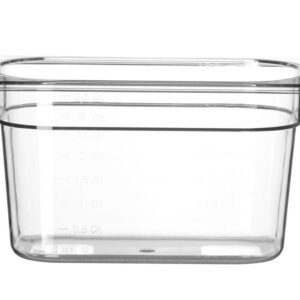 HENDI Gastronorm-Behälter 1/4, HENDI, Profi Line, GN 1/4, 4L, Transparent, 265x162x(H)150mm