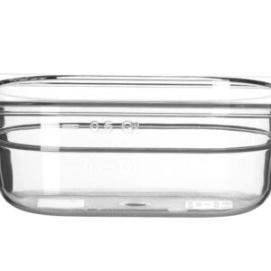 HENDI Gastronorm-Behälter 1/9, HENDI, Profi Line, GN 1/9, 0,6L, Transparent, 176x108x(H)65mm
