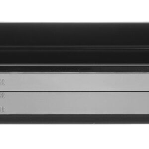 HENDI Gastronorm-Behälter 1/2, HENDI, Profi Line, GN 1/2, 4L, Schwarz, 325x265x(H)65mm