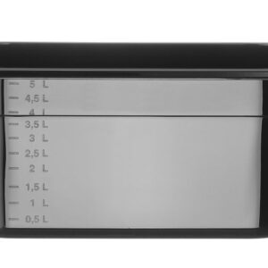 HENDI Gastronorm-Behälter 1/3, HENDI, Profi Line, GN 1/3, 5,7L, Schwarz, 325x176x(H)150mm