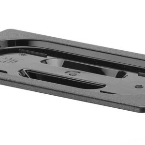 HENDI Gastronorm-Deckel, HENDI, GN 1/4, Schwarz, 265x162mm