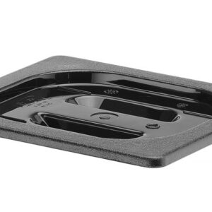 HENDI Gastronorm-Deckel, HENDI, GN 1/6, Schwarz, 176x162mm