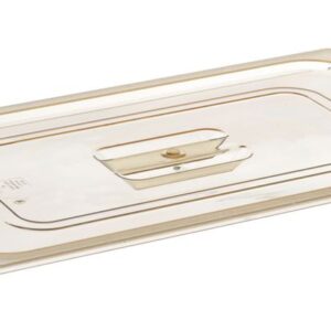 HENDI Gastronorm-Behälter 1/9, hochtemperaturbeständig, HENDI, GN 1/9, 0,6L, Transparent, 176x108x(H)65mm