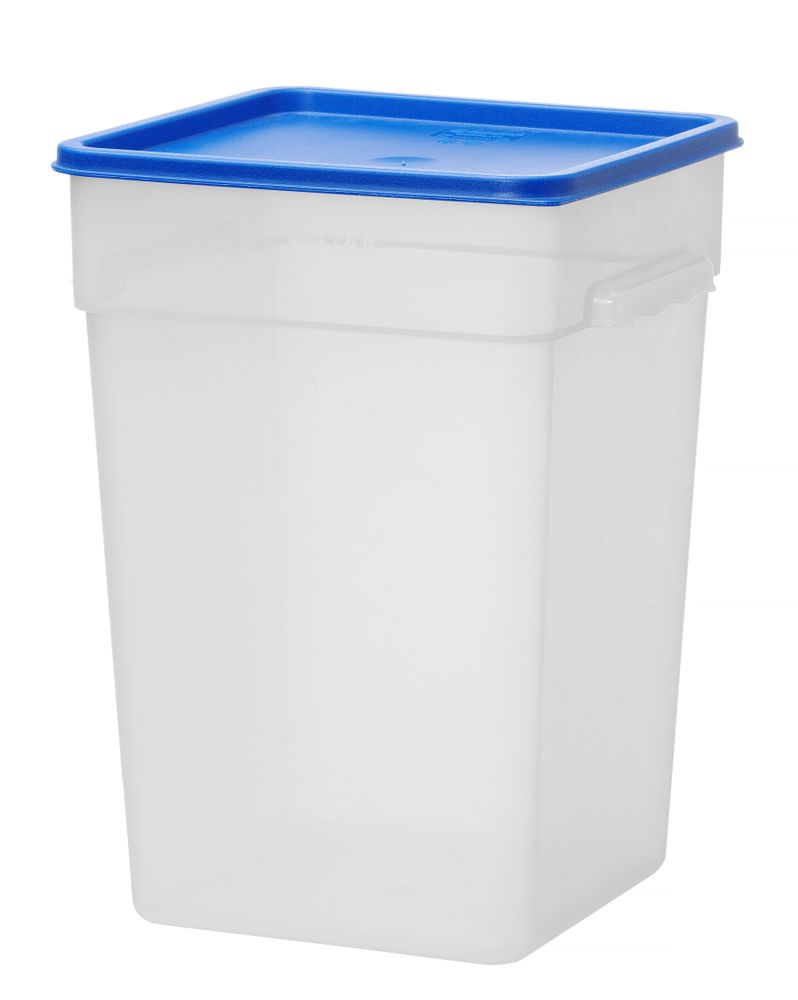 HENDI Lebensmittelbehälter mit Skala, HENDI, 20,8L, 290x290x(H)400mm – Bild 2