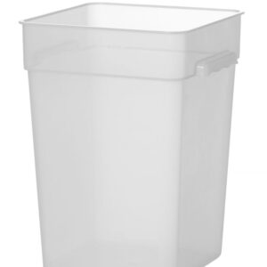 HENDI Lebensmittelbehälter mit Skala, HENDI, 20,8L, 290x290x(H)400mm