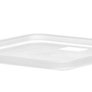 HENDI Deckel für Lebensmittelbehälter, HENDI, Transparent, 235x235mm