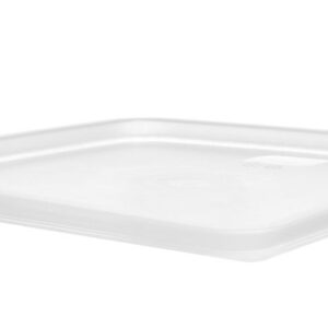 HENDI Deckel für Lebensmittelbehälter, HENDI, Transparent, 290x290mm