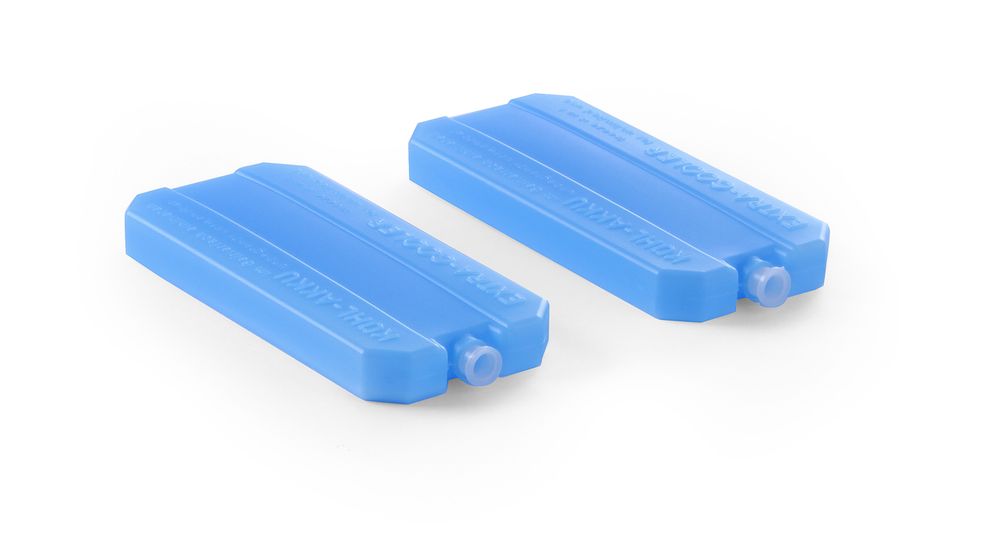 HENDI Roll-Top-Kühldisplay, doppelt, HENDI, Dunkelgrau, 440x320x(H)440mm – Bild 2