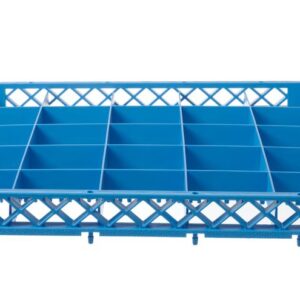 HENDI Aufsatz für Geschirrspülkorb, HENDI, 25 Fächer 88x88 mm, 500x500x(H)45mm