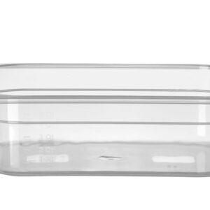 HENDI Gastronorm-Behälter 1/2, HENDI, Profi Line, GN 1/2, 6,5L, Transparent, 325x265x(H)100mm