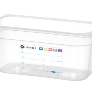 HENDI Gastronorm-Behälter 1/3, HENDI, GN 1/3, 5,7L, Transparent, 325x176x(H)150mm