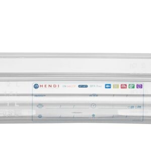 HENDI Gastronorm-Behälter 1/3, HENDI, GN 1/3, 2,5L, Transparent, 325x176x(H)65mm