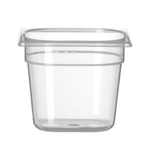 HENDI Gastronorm-Behälter 1/6, HENDI, Profi Line, GN 1/6, 2,4L, Transparent, 176x162x(H)150mm