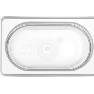 HENDI Gastronorm-Behälter 1/9, HENDI, GN 1/9, 0,9L, Transparent, 176x108x(H)100mm