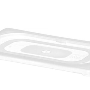 HENDI Gastronorm-Deckel, HENDI, GN 1/4, Transparent, 265x162mm