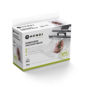 HENDI Vakuum-Kochbeutel, geprägt, HENDI, 100 Stk., 150x400mm