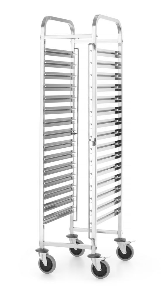 HENDI Abräumwagen , HENDI, Kitchen Line, GN 1/1, Silber, 380x550x(H)1705mm