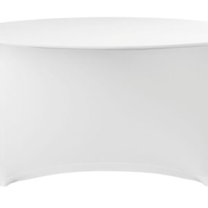 HENDI Tischdecke, rund, HENDI, 810996, Weiß, ⌀1500x(H)760mm