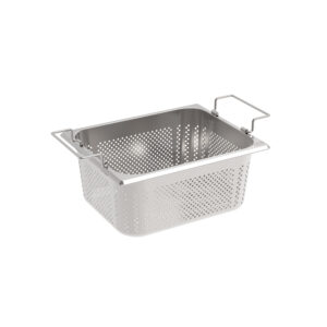 Rieber GN-Behälter 1/2 144 gelocht - Klappgriff