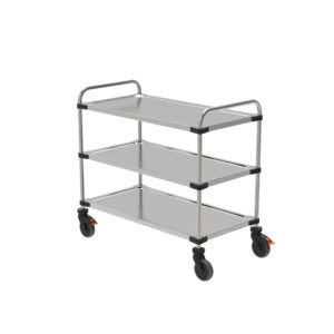 Rieber Servierwagen 1050 - 3 Borde montiert
