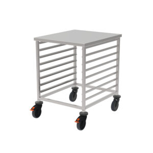 Rieber GN-Regalwagen 2/1 niedr. - Abweiserr.