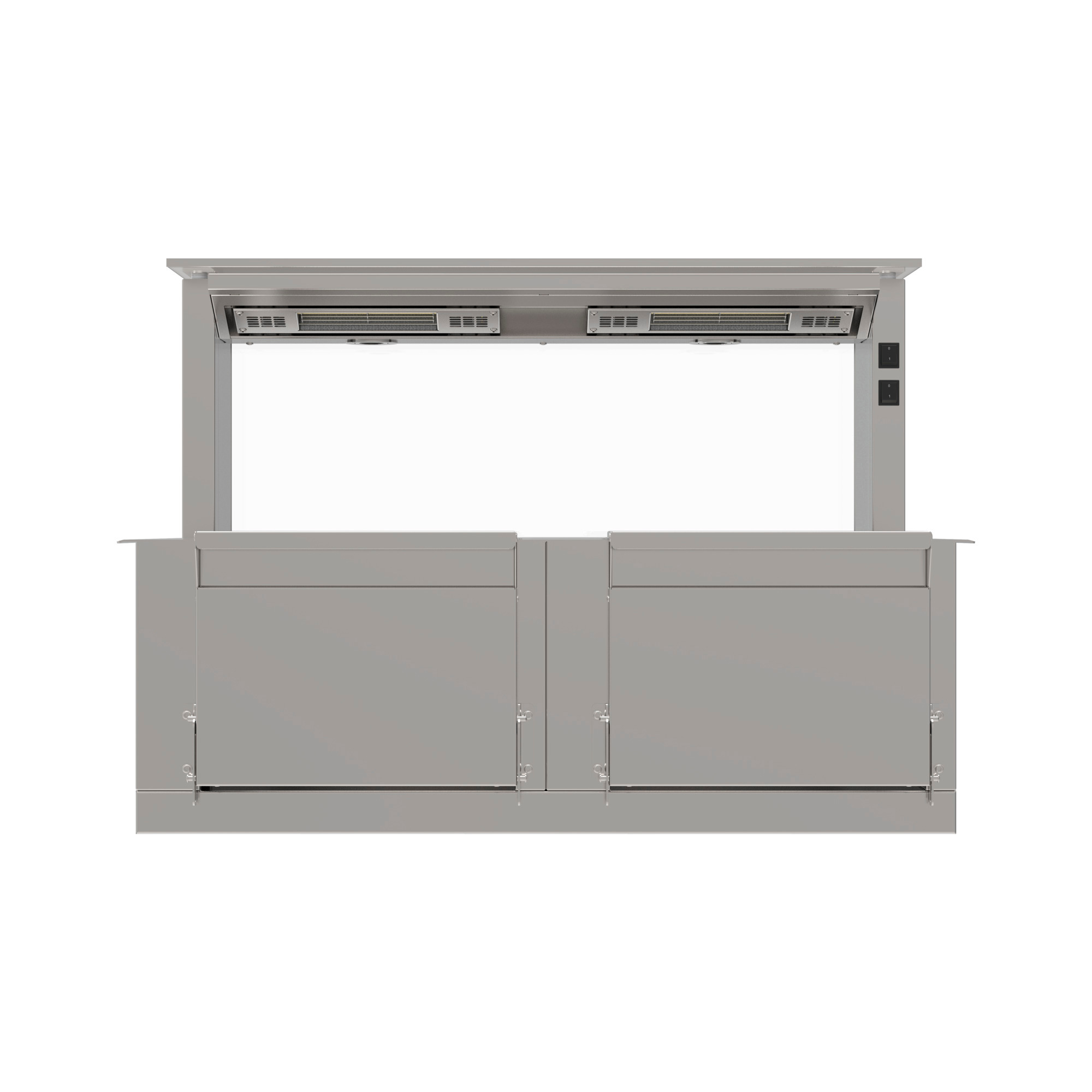 Rieber varithek® EST 2x1/1 -Licht-/Wärmeaufsatz – Bild 2