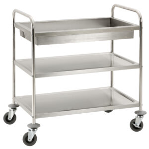 Neumärker Servierwagen mit Abräummulde