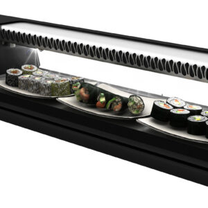 Neumärker Royal Cooling Sushi 4 4x GN 1/3 x 40 mm, Kompressor links