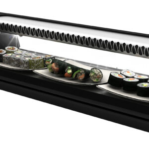 Neumärker Royal Cooling Sushi 6 6x GN 1/3 x 40 mm, Kompressor links